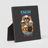Shih Tzu Fotoplaat (Voorkant)