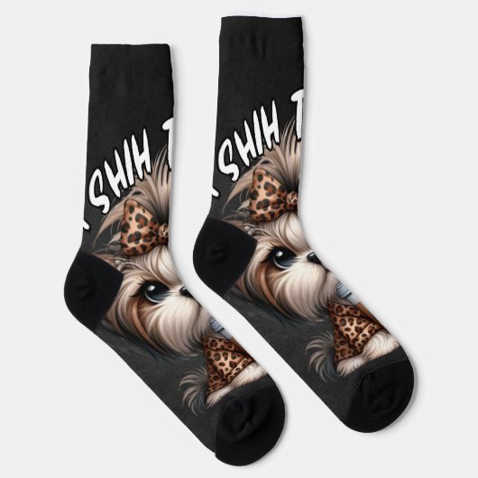 Shih Tzu geen Sokken (Rechts)