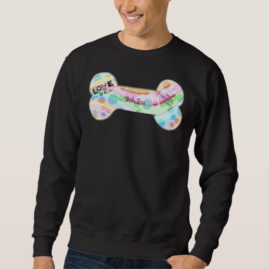 Shih Tzu gepersonaliseerd Trui (Voorkant)