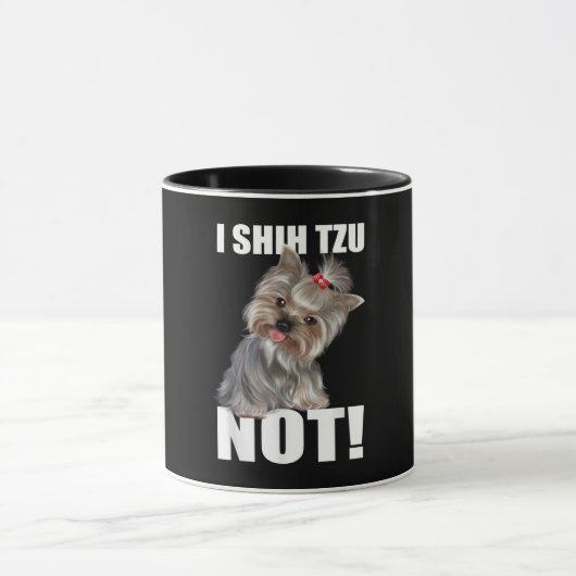 Shih Tzu Gift | Funny Dog i Shih Tzu not Mok (Midden)
