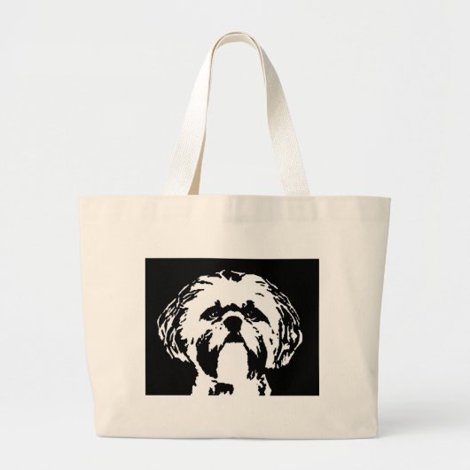 Shih Tzu Gifts - Bag Grote Tote Bag (Voorkant)