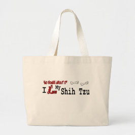 Shih Tzu Gifts Grote Tote Bag