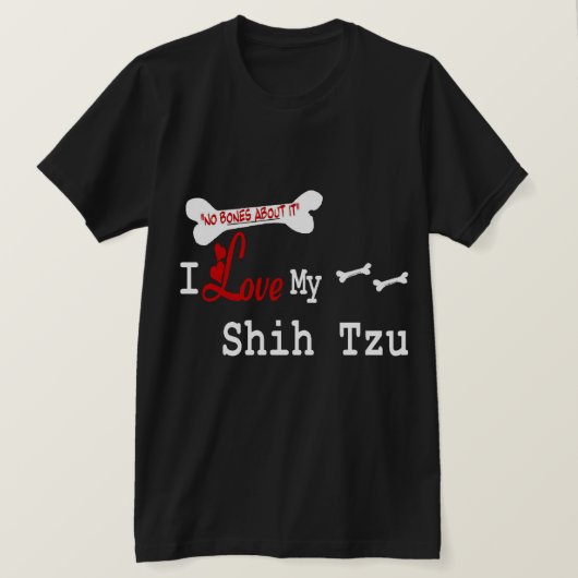 Shih Tzu Gifts T-shirt (Design voorkant)