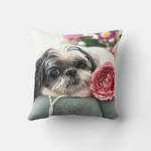 Shih Tzu Girl Sierkussen (Achterkant)