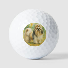 Shih Tzu Golfballen