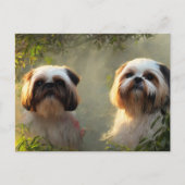 Shih Tzu Greetings Briefkaart (Voorkant)