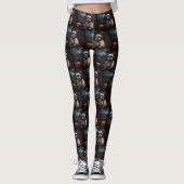 Shih Tzu Halloween eng Leggings (Voorkant)