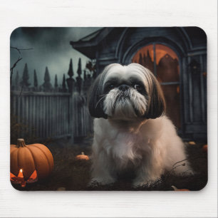 Shih Tzu Halloween eng Muismat