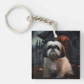 Shih Tzu Halloween eng Sleutelhanger (Voorkant)