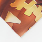 Shih Tzu Halloween Spooky Fleece Deken (Hoek)