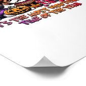 Shih Tzu Halloween Thanksgiving Kerstklassieker Poster (Hoek)