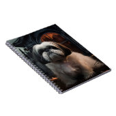 Shih Tzu Halloween Verschrikkelijk Notitieboek (Rechterzijde)