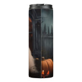 Shih Tzu Halloween Verschrikkelijk Thermosbeker (Achterkant)