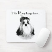 Shih Tzu Happy Face Muismat (Met muis)