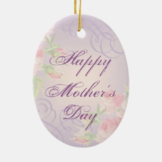 Shih Tzu Heart Mam Keramische sierenen Keramisch Ornament (Achterkant)