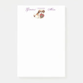 Shih Tzu Heart Mam Post-it® Notes (Voorkant)