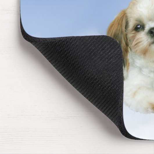 Shih Tzu Heart Mousepad Muismat (Hoek)