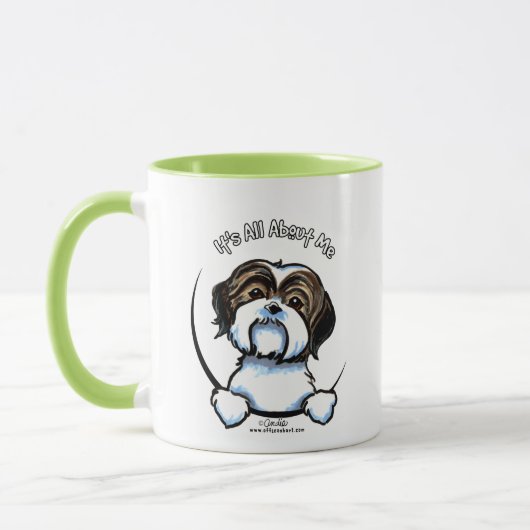 Shih Tzu heeft alles over mij Mok (Links)