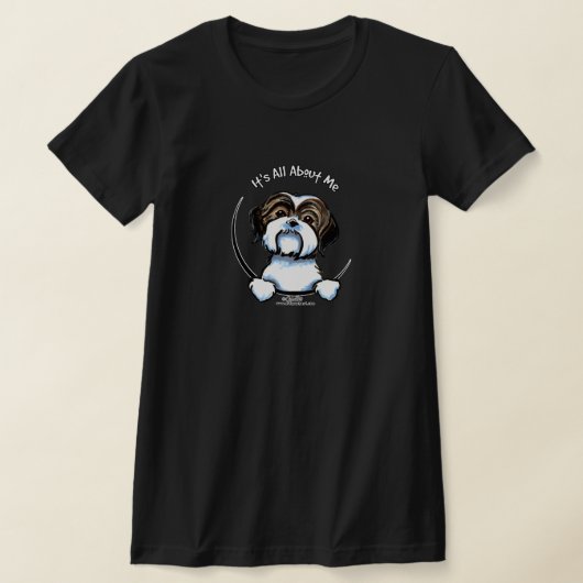 Shih Tzu heeft alles over mij T-shirt (Laagn)