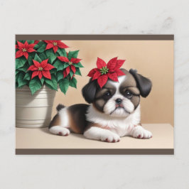 Shih Tzu Holiday Briefkaart