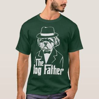 Shih tzu hond de hond vader grappig huisdier 1 t-shirt