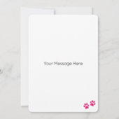 Shih Tzu Hond Gepersonaliseerde Gelukkige Verjaard Kaart (Achterkant)