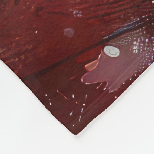 Shih Tzu Hond Kerstfeest Fleece Deken (Hoek)