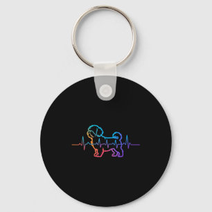 Shih tzu hond shihtzu hond hartslag shitzhu grappi sleutelhanger