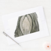 Shih Tzu hond, tony fernandes Rechthoekige Sticker (Envelop)