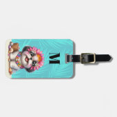 Shih Tzu-honden bagage labels (Voorkant horizontaal)