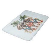 Shih Tzu Honden met Hawaiiaanse Shirten Badmat (Gekanteld)