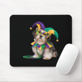 Shih Tzu Hondenliefhebber Cute Mardi Gras Carnival Muismat (Met muis)