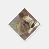Shih Tzu hondenpapieren servetten (Hoek)