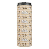 Shih Tzu hondenpatroon Thermosbeker (Achterkant)