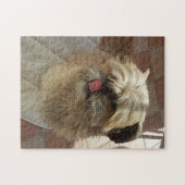 Shih Tzu hondenpuzzel Legpuzzel (Horizontaal)