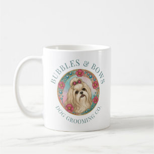 Shih Tzu-hondentrimsalonmok Koffiemok