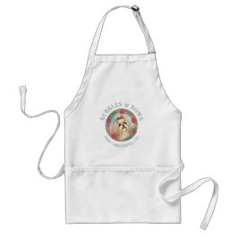 Shih Tzu Hondenverzorging Schort | Standaard Wit