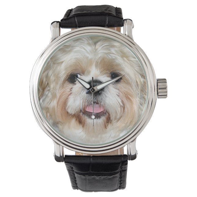 Shih Tzu Horloge (Voorkant)