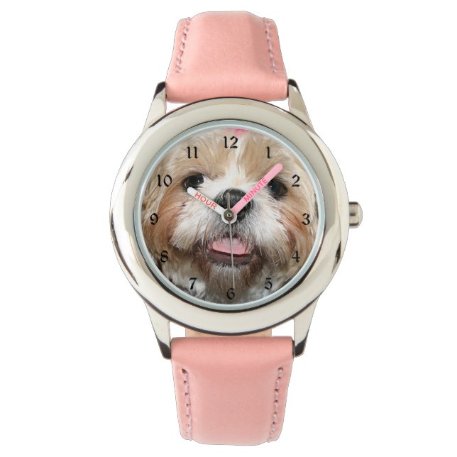 Shih Tzu Horloge (Voorkant)