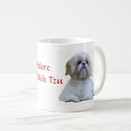 Shih Tzu I Adore Mok (Voorkant rechts)