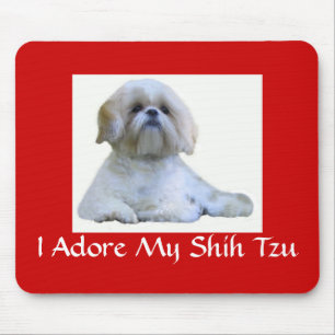 Shih Tzu I Adore Mousepad Muismat