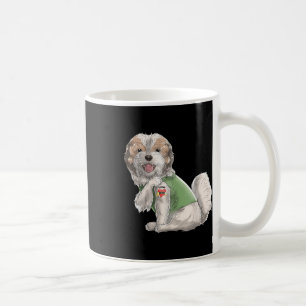 Shih Tzu Ik Hou Mam Tattoo Dog Shirt Grappige Moed Koffiemok