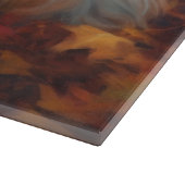 Shih Tzu in de herfst laat Herfst inspireren Snijplank (Hoek)