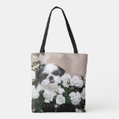 Shih Tzu in rozen Tote Bag (Achterkant)
