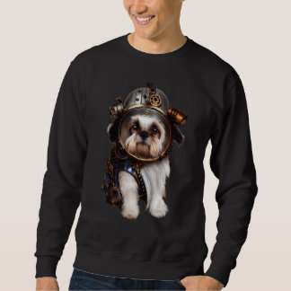Shih Tzu in Stoom Punk Stijl  Huisdier    Kleine H Trui