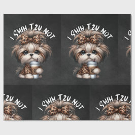 Shih Tzu inpakpapier