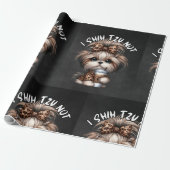 Shih Tzu inpakpapier (Uitgerold)