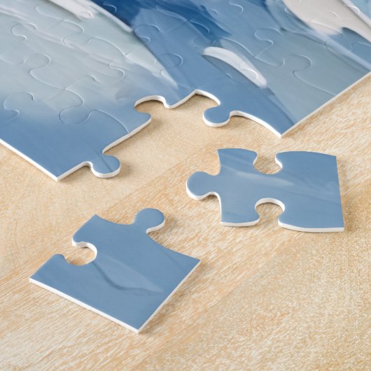 Shih Tzu inside Christmas Snow Globe Hat Legpuzzel (Zijkant)