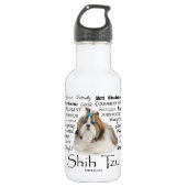 Shih Tzu is een waterflesje Waterfles (Voorkant)