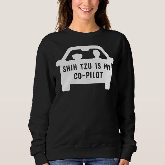 Shih Tzu is mijn copiloot Trui (Voorkant)